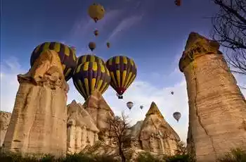 Kapadokya Aşk Vadisi Peri Bacaları Yeraltı Şehri Turu 1 Gece Konaklama