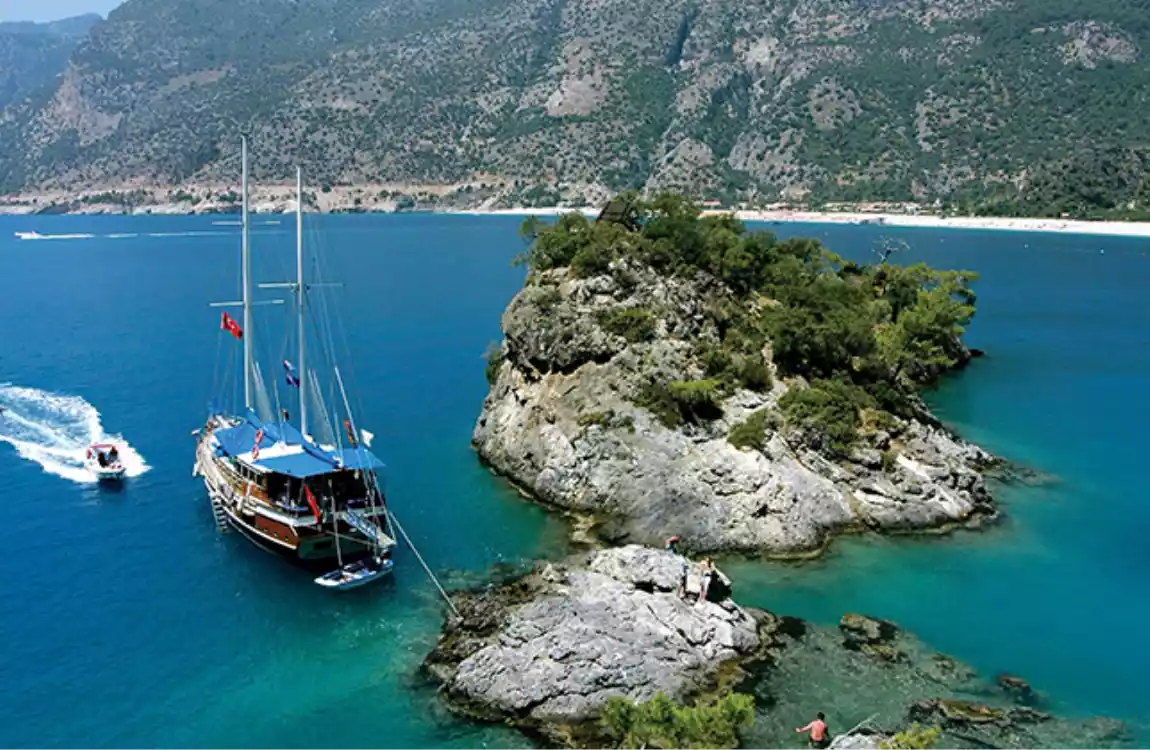 Fethiye Ölüdeniz Gökova Kaş Kalkan Turu   4 Gece Konaklama