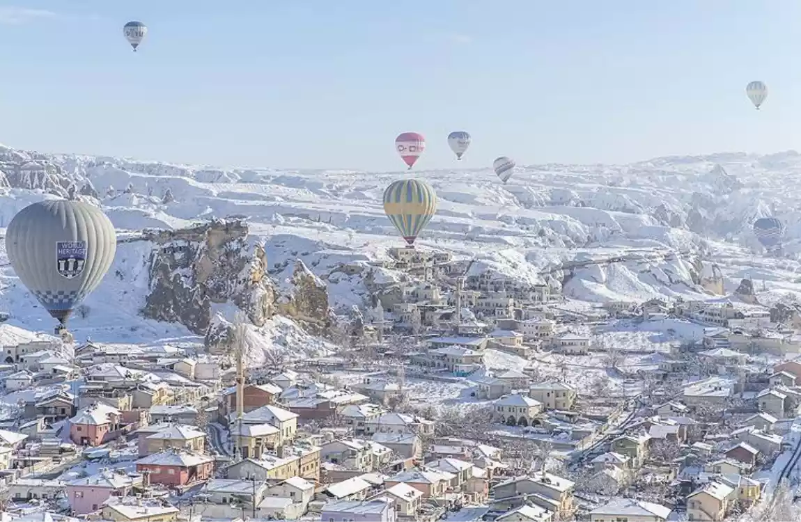 Kapadokya Kayseri Erciyes Kayak Turu 1 Gece Konaklamalı