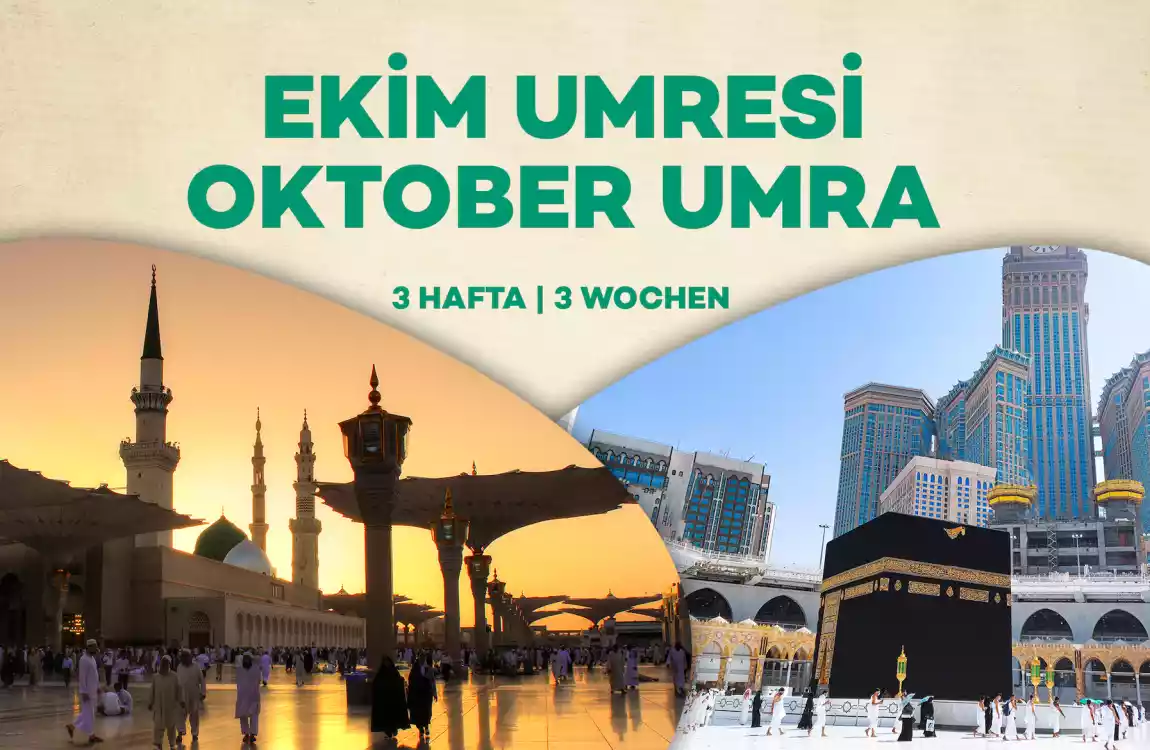Oktober Umra 3 Wochen