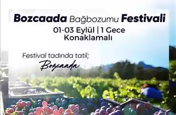 Bozcaada Bağ Bozumu Festivali Turu