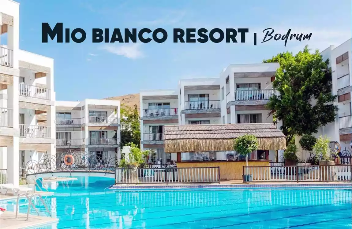 Mio Bianco Resort Bodrum Hotel 4 Gece Konaklamalı | Her Şey Dahil Konsept | İstanbul, İzmit, Bursa Ve İzmir Hareketli