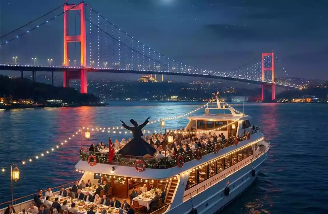 Boğaz Turu Eşliğinde Tekne'de İftar 