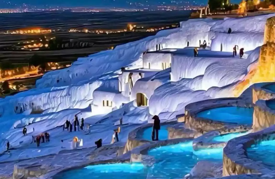  Salda Gölü Pamukkale Turu / 1 Gece Otel Konaklamalı