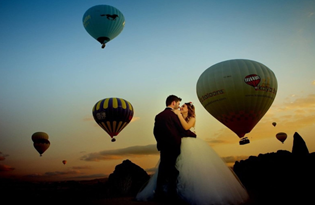 Kapadokya Balon Turu Evlenme Teklifi
